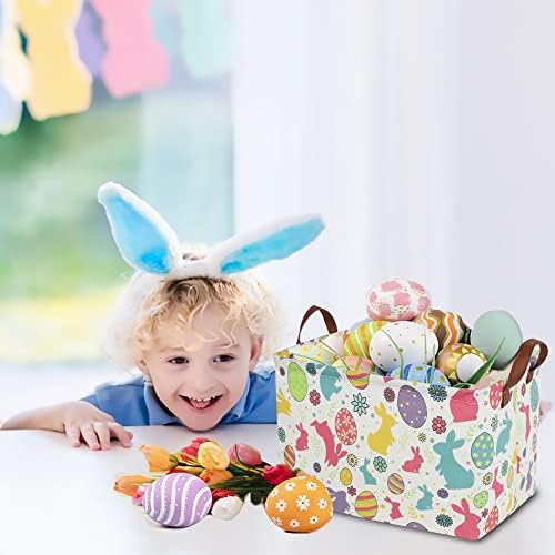 CLOCOR collapsible fabric toy bin folded flat demonstrating space saving utility