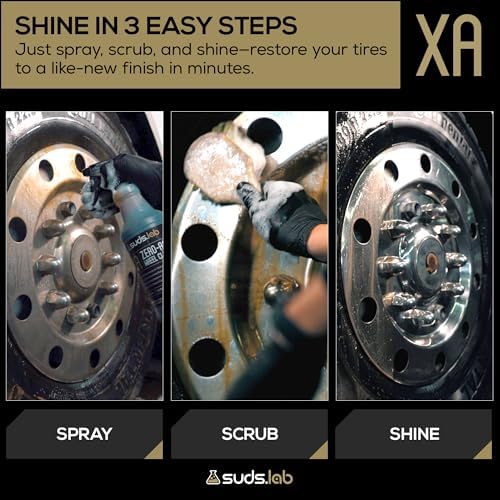 Suds Lab XA Zero-Acid cleaner bottle with cap details