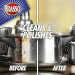 Brasso multi surface cleaner packaging angle view
