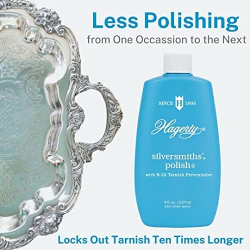 Authentic USA imported Hagerty silver cleaner for silverware and delicate antiques