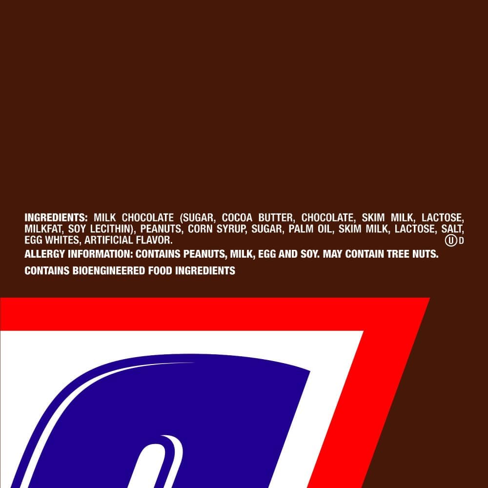 Snickers premium milk chocolate bars inside the bag layout sharing pack