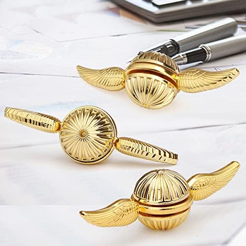 TOYRENTTO premium alloy metal fidget toy displayed on a wooden office desk