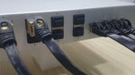 Technical diagram showing Wiitek module connected to Cat 6a cable