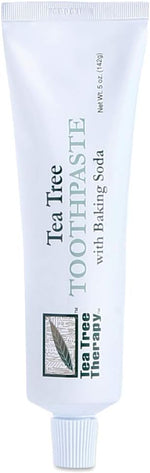 Tea Tree Therapy fluoride-free toothpaste active ingredients view