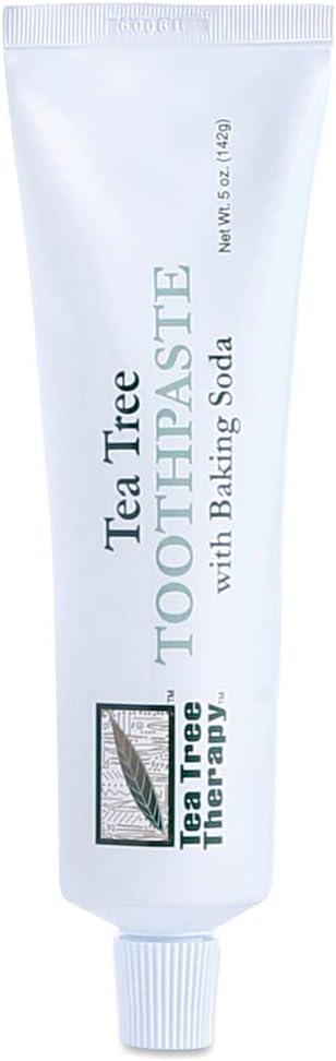Tea Tree Therapy fluoride-free toothpaste active ingredients view