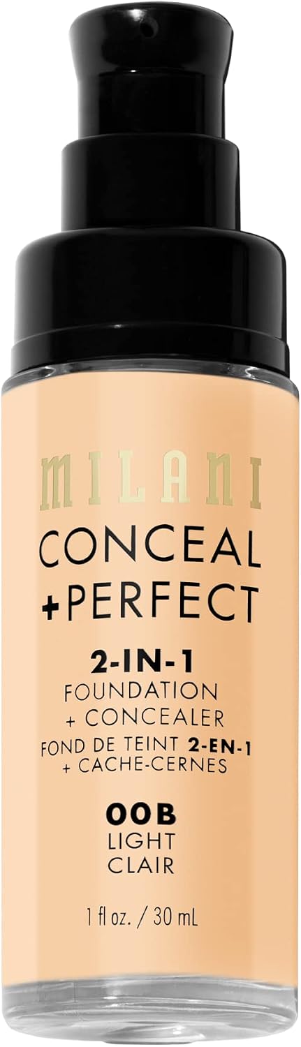 Milani 2-in-1 foundation bottle pump detail