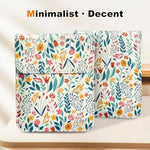 Detail view of the floral pattern on TiMOVO sleeve