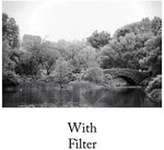 Tiffen 52mm camera lens filter side profile