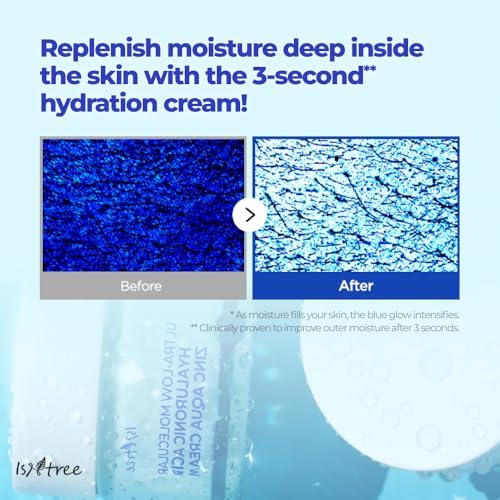 Isntree Zinc Aqua Cream for oily and combination skin