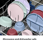 OXO Tot divided plates non-slip base detail