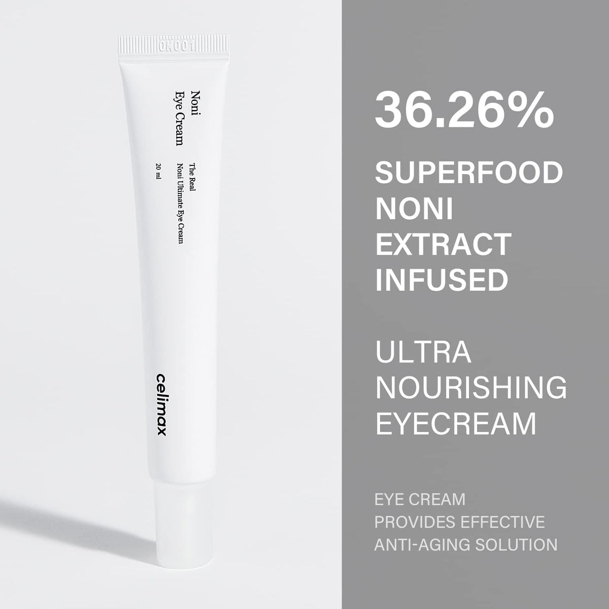 Celimax under eye cream with precise applicator tip