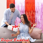 EUFARS premium imported Valentines Day decorations kit installed on a smooth wall surface