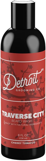 Detroit Grooming Co. Beard Wash - Men's Deeply Cleansing Shampoo for Beards and Mustaches - Aloe Vera and Essential Oils for Refreshing - Cedarwood & Amber Scent - Black Edition - 8oz - Image 9
