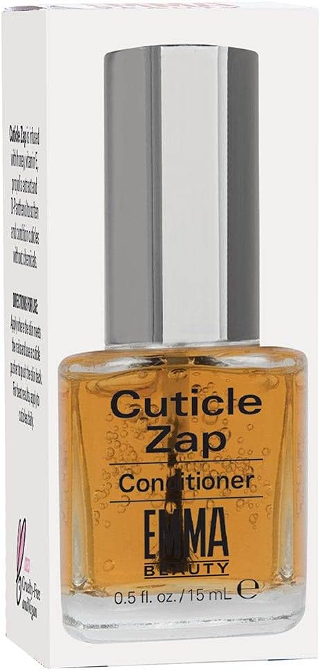 EMMA Beauty Cuticle Zap, Cuticle Softener & Nail Conditioner, 12+ Free Formula, 100% Vegan & Cruelty-Free, 0.5 fl. oz. - Image 1