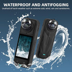 Dual lens safety guards designed for rugged outdoor shooting