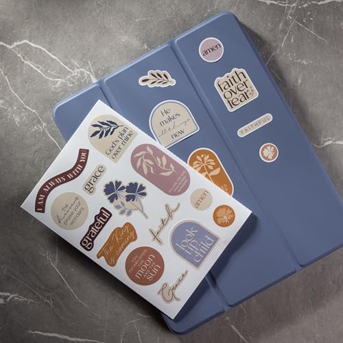DiverseBee waterproof Jesus quote stickers for water bottles