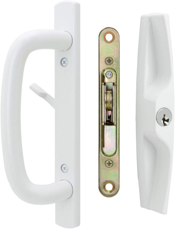 Fpl Veranda sliding glass door handle set front view