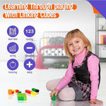 Educational STEM activity with SpriteGru math counting cubes