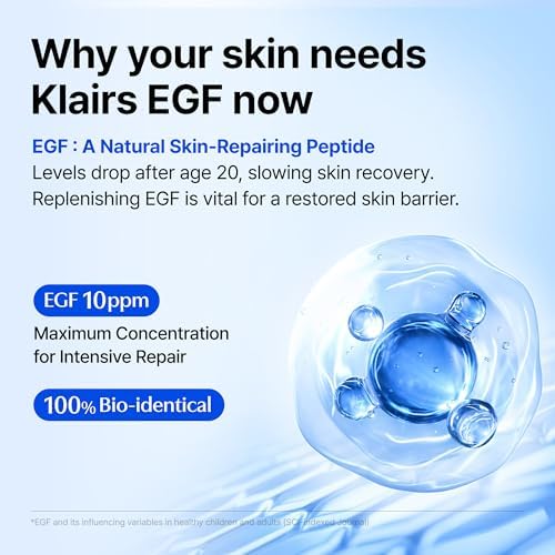 Dear Klairs skin serum packaging and product details