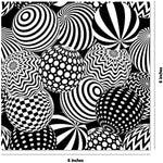 Origami Paper 500 sheets Matrix Patterns 6" (15 cm): Tuttle Origami Paper: Double-Sided Origami Sheets Printed with 12 Different Designs (Instructions for 5 Projects Included) - Image 4