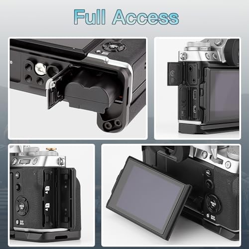 Haoge aluminum camera accessory baseplate highlighting the protective silicone padding.