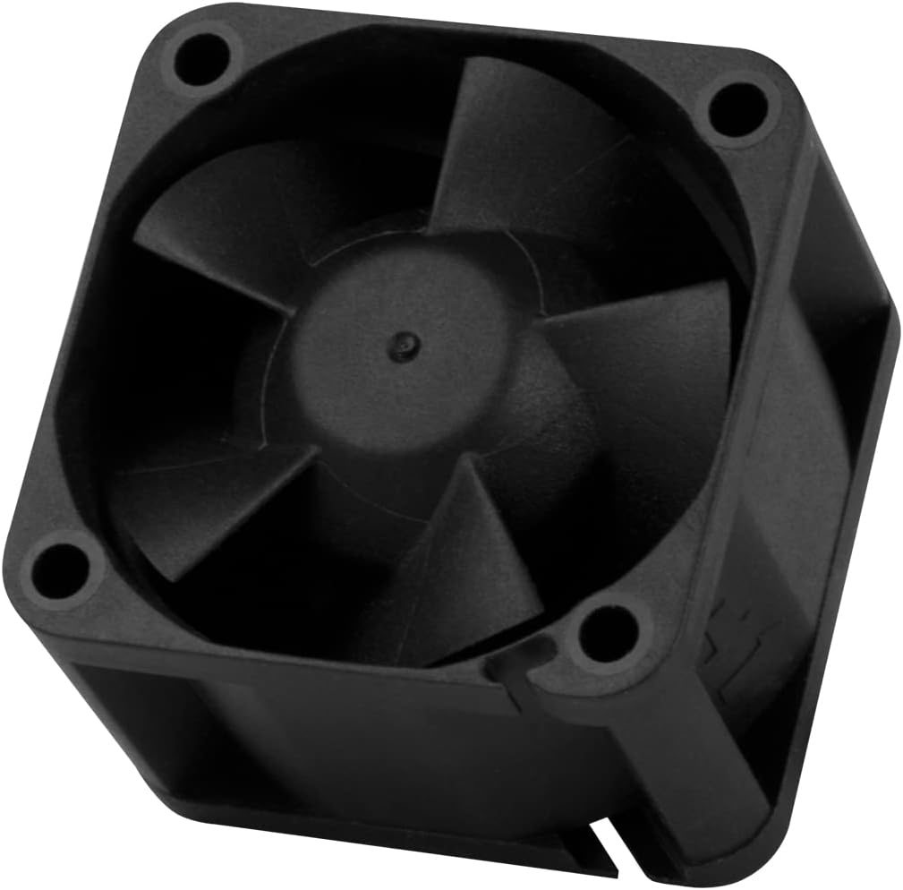 Arctic S4028-6K server cooling fan front view showing compact 40 millimeter housing