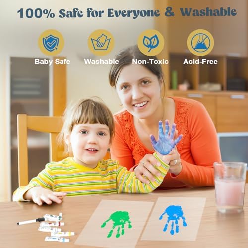 Bixinyo DIY craft keepsake frame with paintbrush and marker