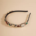 Wiwpar sparkling alloy headband side angle view