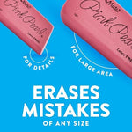 PAPERMATE Paper Mate Pink Pearl Erasers, Large, 12-Count - Image 8