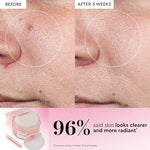 Close up of the ultra thin Korean face pads drenched in hydrating essence.