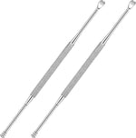 LUXXII stainless steel ear spoon front view wax removal tool