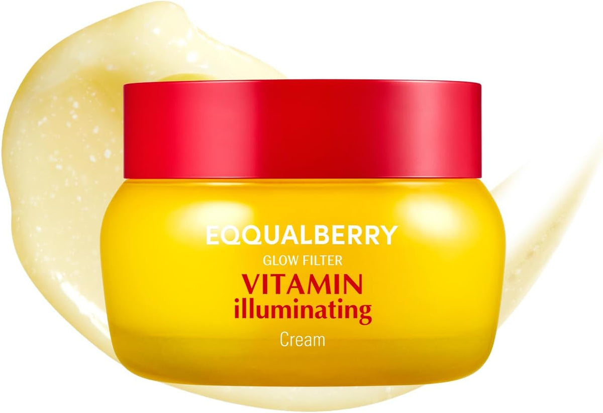 EQQUALBERRY Vitamin Illuminating Cream Double Pack | Vitamin C & 5% Niacinamide+3% TXA | Dark Spot Ceramide Barrier Face Moisturizer | Glowy, Light Hydration | Korean Skincare, 1.69 fl.oz (Pack of 2) - Image 10