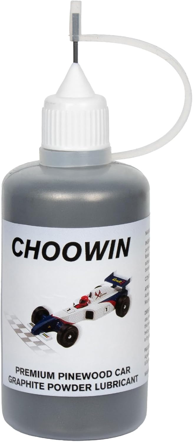 Choowin Graphite Powder dry lubricant sixty millilitres bottle front view showing the brand logo and product name.