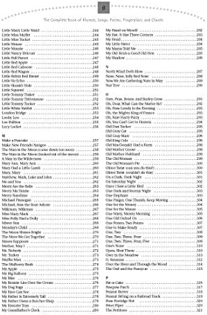 The Complete Book of Rhymes, Songs, Poems, Fingerplays, and Chants (Complete Book Series) - Image 7