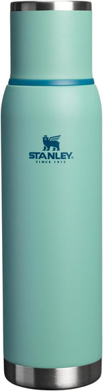 Stanley Adventure-To-Go Vacuum Bottle 1.1 qt | Wide Mouth with Leakproof Cup Lid | Keep Drinks Hot or Cold | Packable for Travel | Insulated Stainless Steel Thermal Bottle | BPA-Free | Spring Green - Image 14