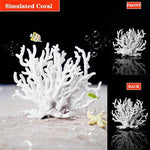 Besimple small plastic aquarium plant ornament close up
