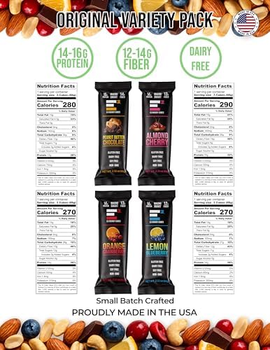 E3 Energy Cubes- Original Variety Pack - 3 of Each Original Flavor- Refrigerated Protein Bars | Healthy Snack Bars, Gluten Free, Dairy Free, Soy Free, | Made in USA Pack of 12 - Image 3
