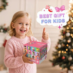 IFLOVE brand educational floor toy box packaging highlighting safety information and recommended age limits.