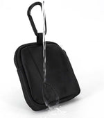 COOWONE tactical dog walking bag close-up detailing water droplets repelling off fabric
