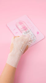 Jigott pearl facial mask ingredients list on package