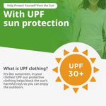 Model wearing Insect Shield long sleeve outdoor fishing shirt