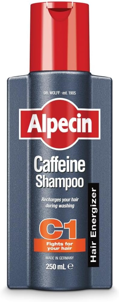 Alpecin Caffeine Shampoo C1 branded promotional packaging