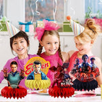 Dsoe brand Stranger Things Season 5 party decor spread on table