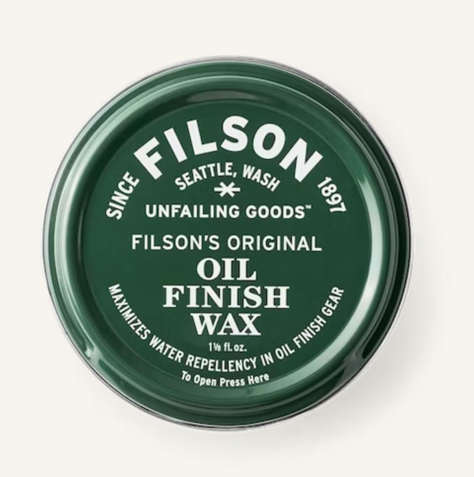 Filson Oil Finish Wax - 1 fl oz - Image 1