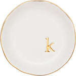 Collective Home ceramic jewelry tray front view