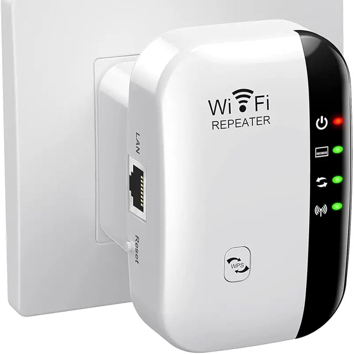 Senri long range wifi repeater front view signal booster