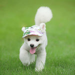 Close up of ear holes on leconpet pet sun hat