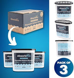 Disposable moisture absorber tub showing the water catchment area for easy monitoring.