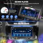 WOWiViD premium double din dashboard receiver playing a DVD movie in high resolution