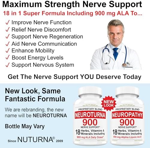 Nuturna neuropathy supplement packaging detail